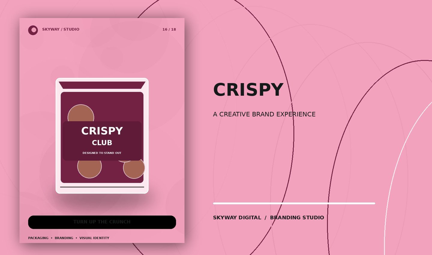 Crispy Club — Snack Identity