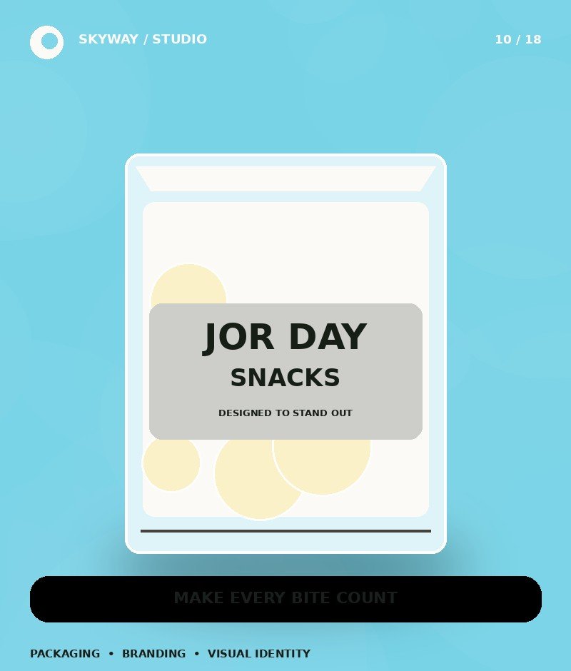 Jor Day — Snack Packaging
