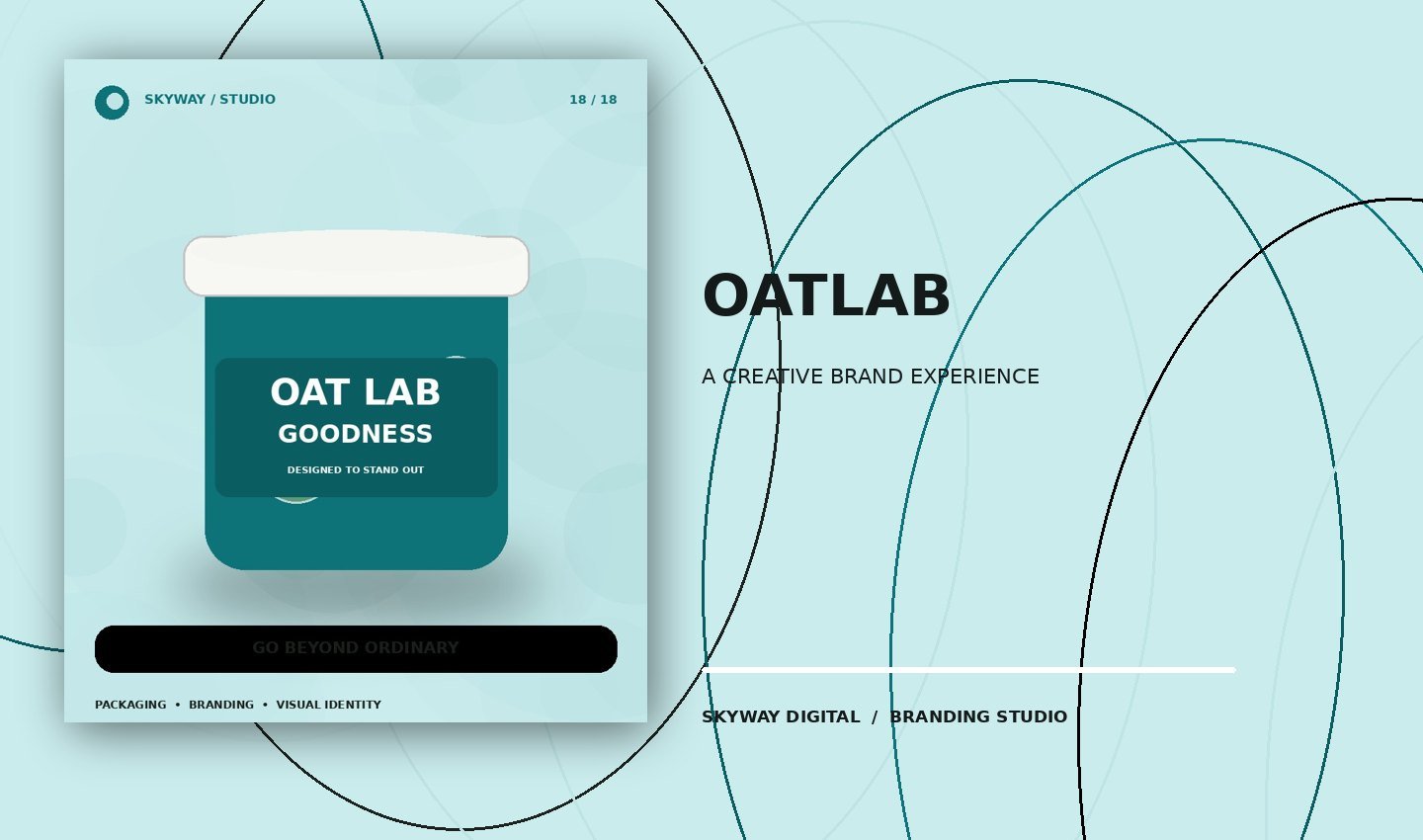 Oat Lab — Natural Goodness