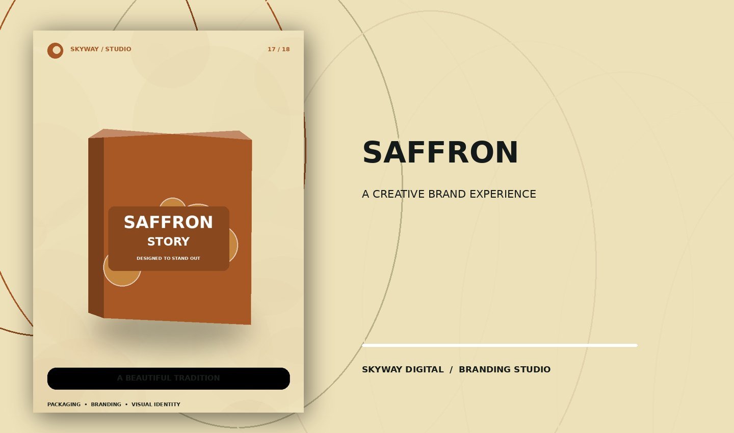 Saffron Story — Premium Edition
