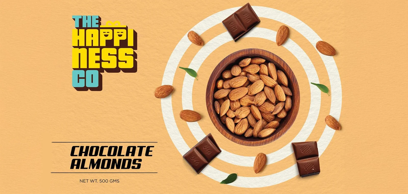 The Happi Ness Go Chocolate Almonds