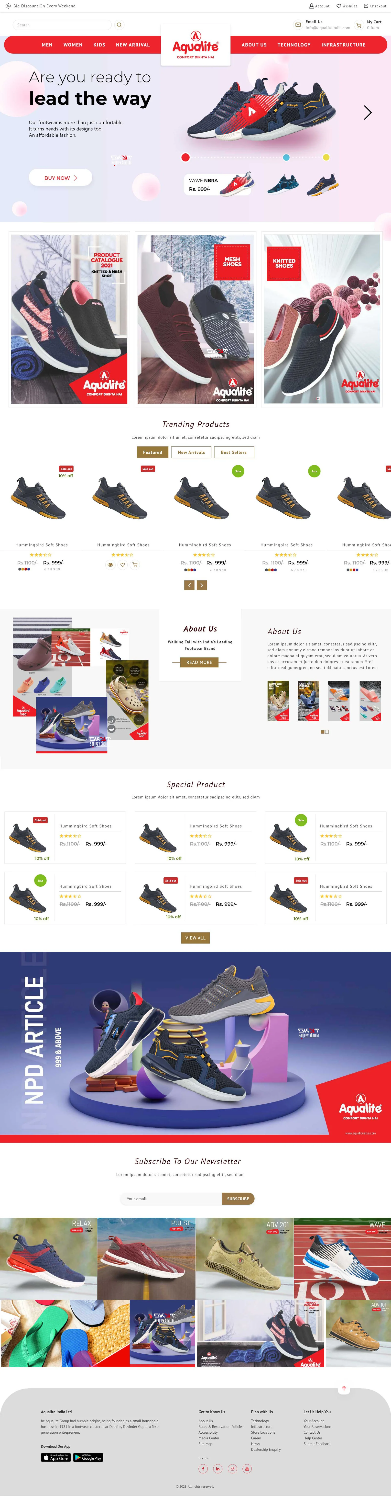 Aqualite Footwear