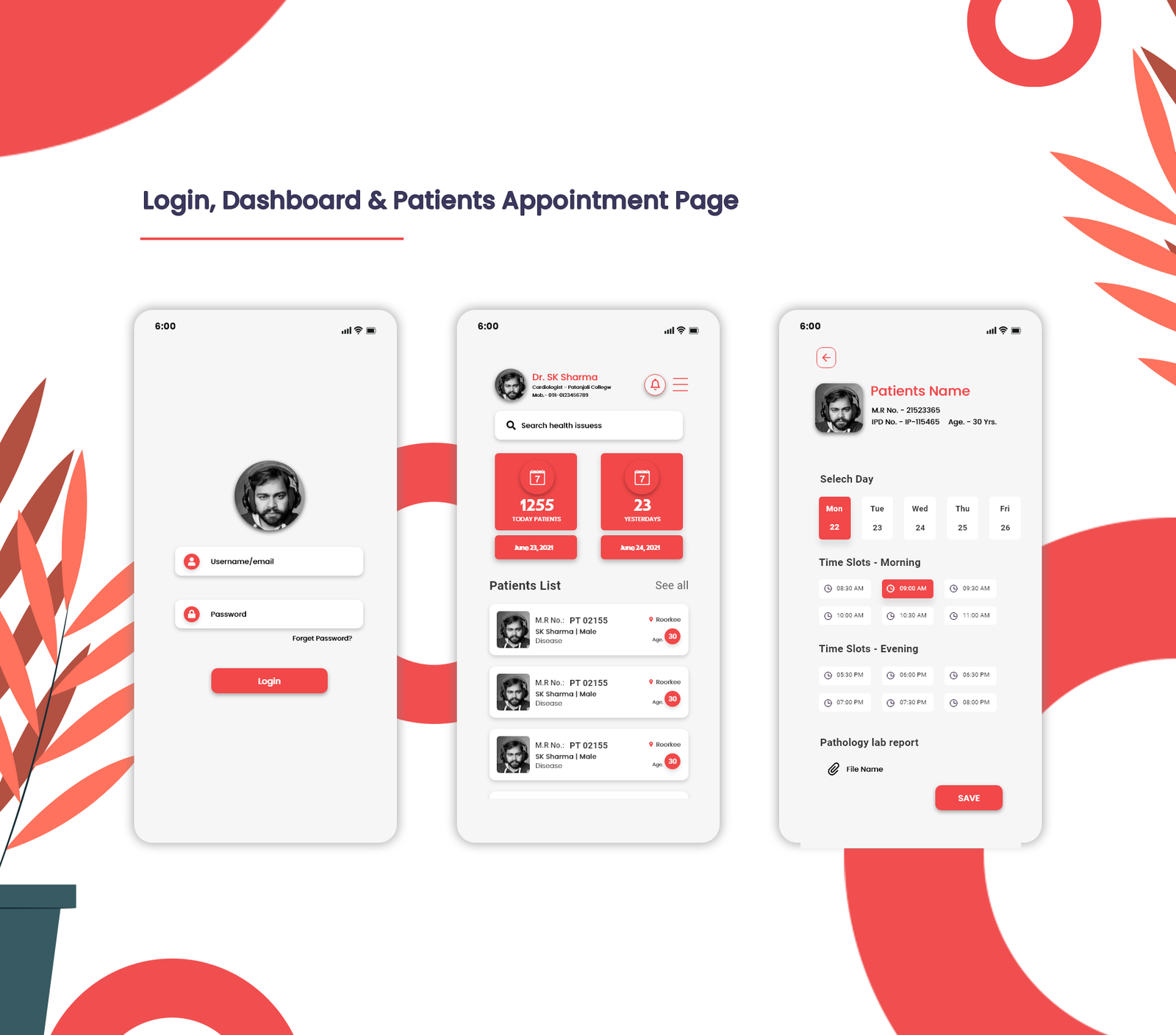 HMS-App UI