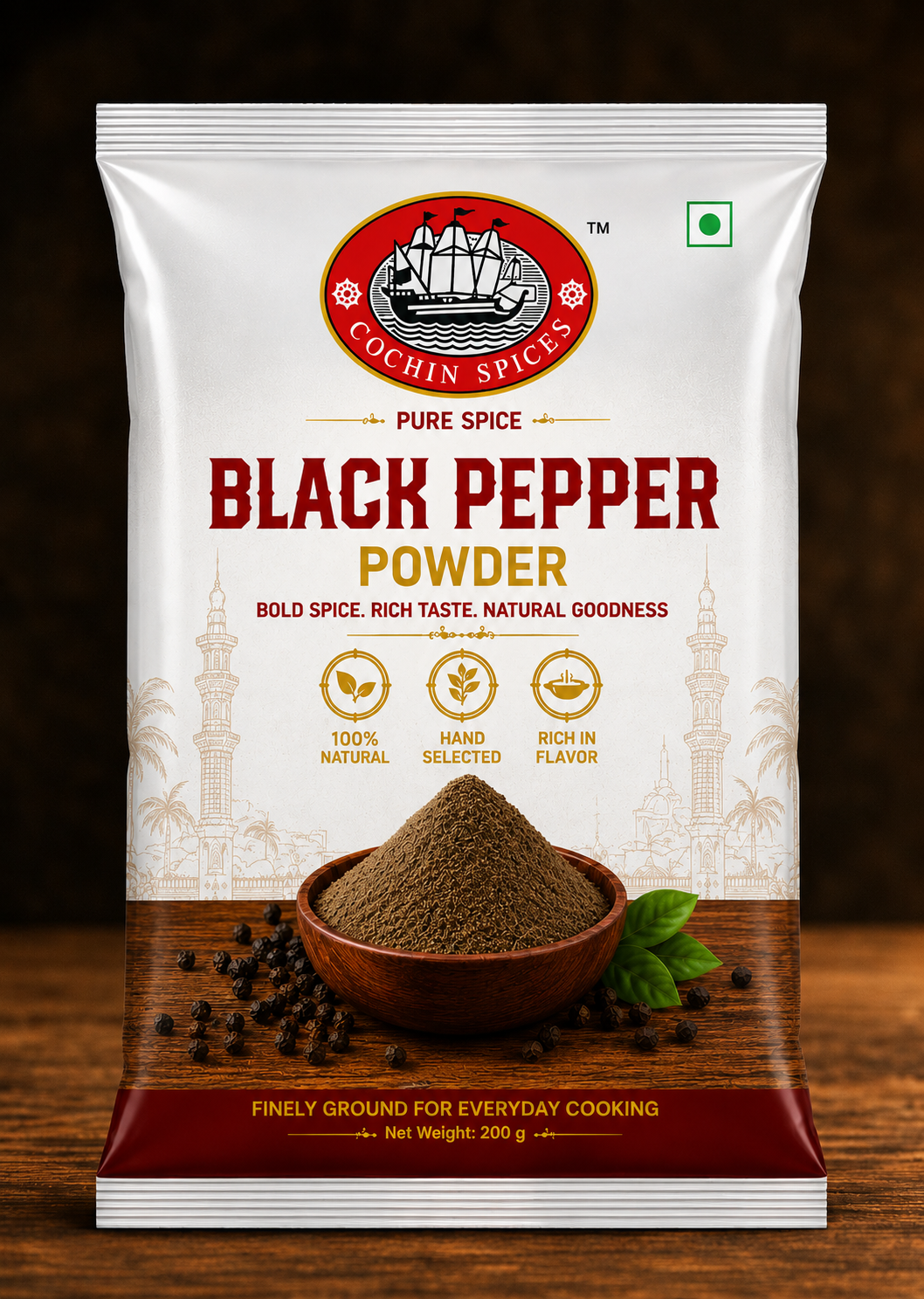 Black Pepper — Premium Pack Design